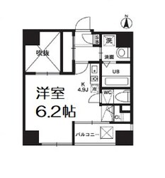 ビガーポリス112日本橋三丁目の物件間取画像